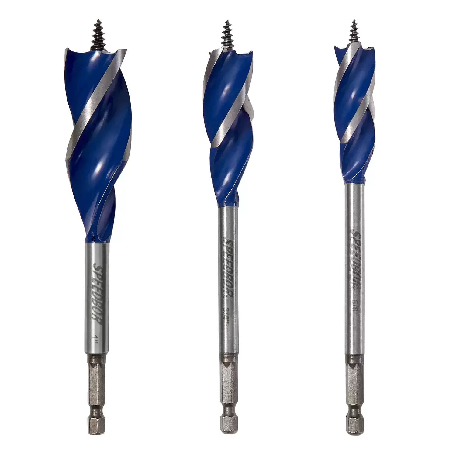 Irwin 3041003 Speedbor Max 3PC 5/8" - 1" Spade Bit Set